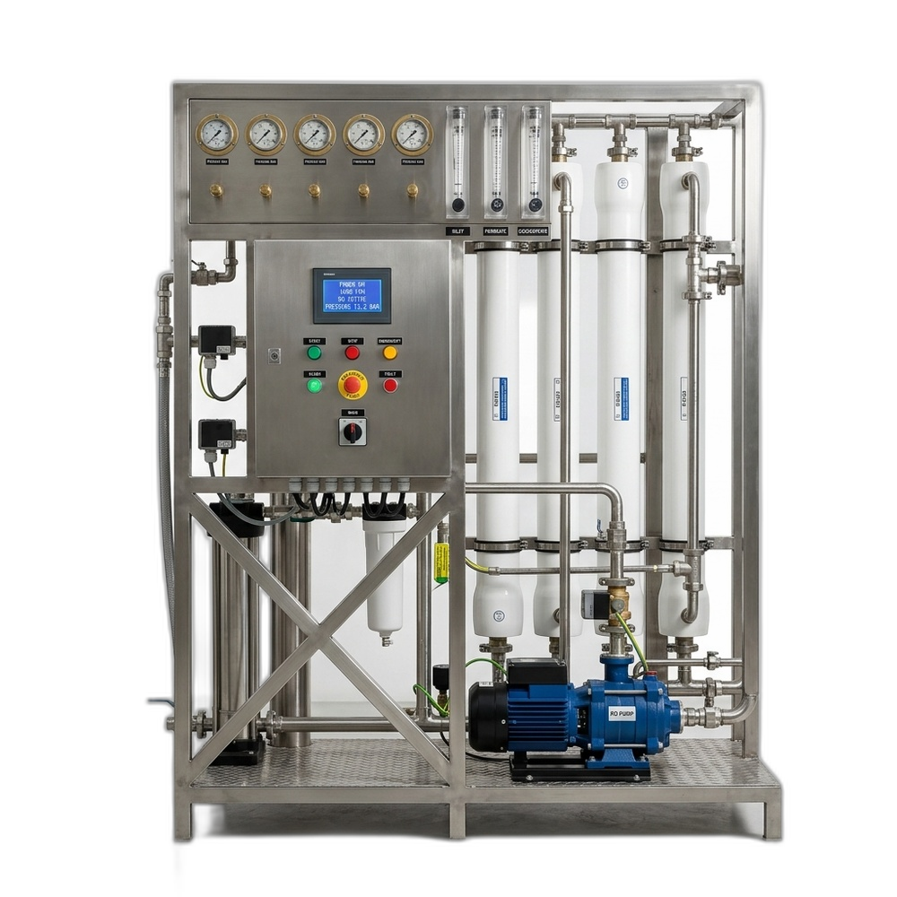 Commercial RO Skid Plant