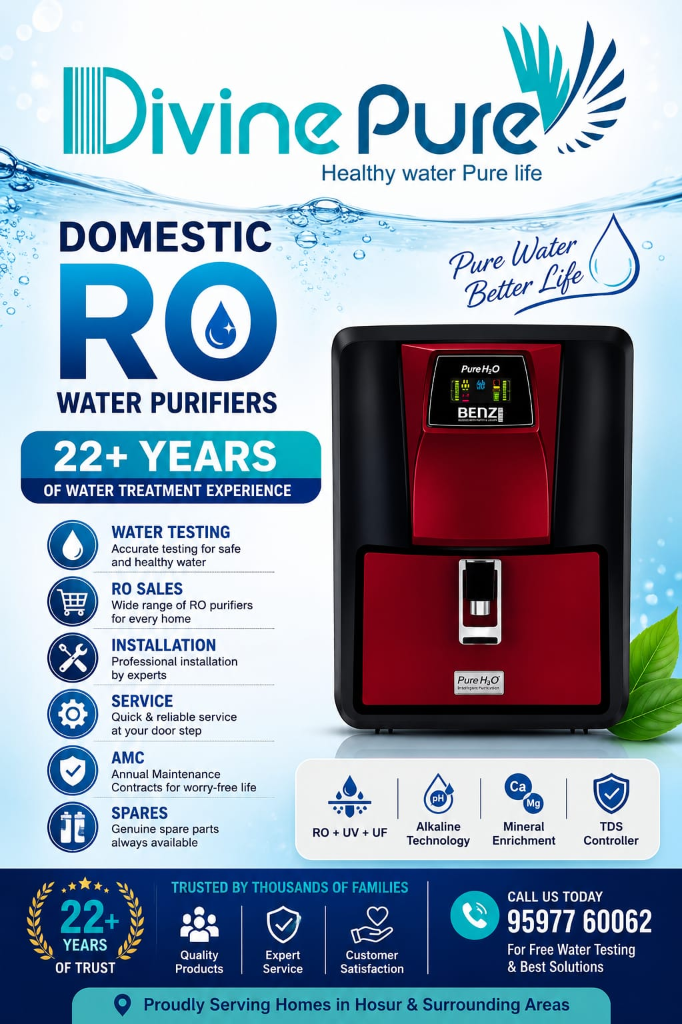 Domestic RO Purifier Benzi Flyer